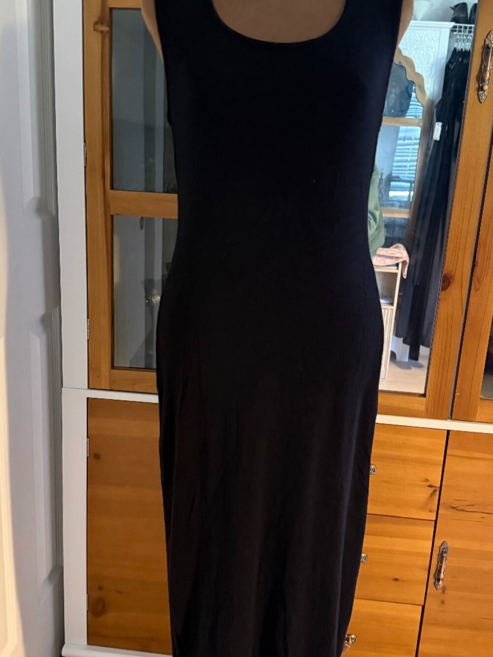 Rachel Zoe Black Body Con Dress Size S